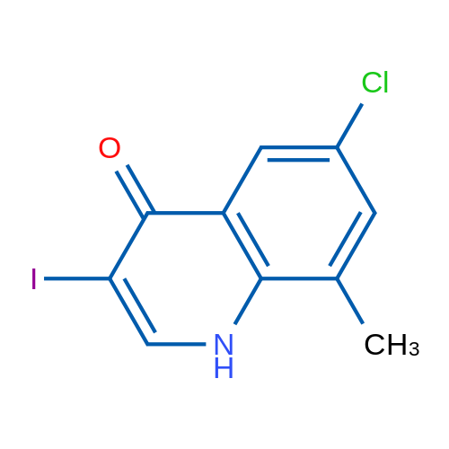 6-Chloro-3-iodo-8-methylquinolin-4(1H)-one 1g