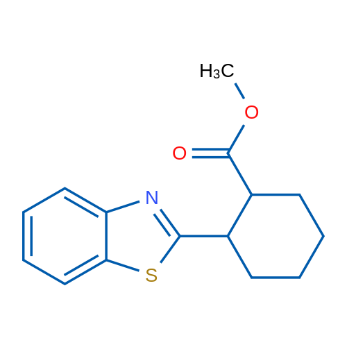 Methyl 2-(benzo[d]thiazol-2-yl)cyclohexanecarboxylate 1g