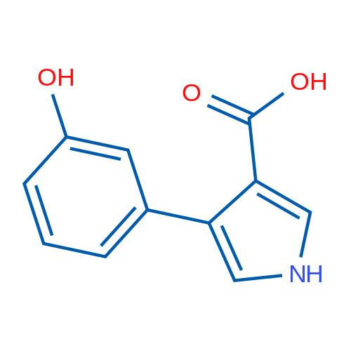 4-(3-Hydroxyphenyl)-1H-pyrrole-3-carboxylic acid 1g