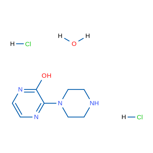 3-(Piperazin-1-yl)pyrazin-2-ol dihydrochloride hydrate 1g