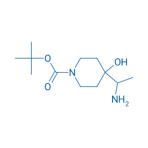 tert-Butyl 4-(1-aminoethyl)-4-hydroxypiperidine-1-carboxylate 1g