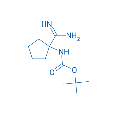tert-Butyl N-(1-carbamimidoylcyclopentyl)carbamate 1g