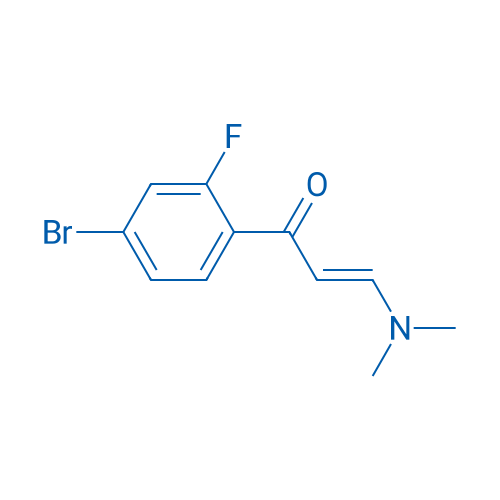(2E)-1-(4-bromo-2-fluorophenyl)-3-(dimethylamino)prop-2-en-1-one 1g