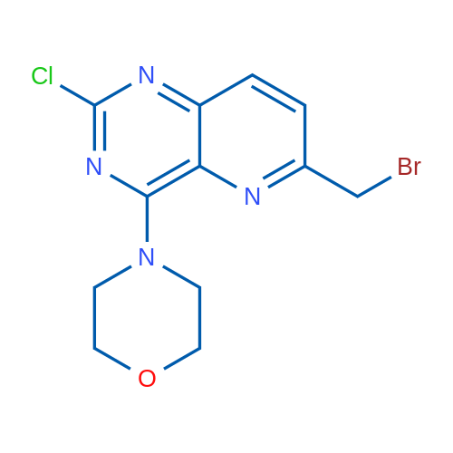 4-(6-(Bromomethyl)-2-chloropyrido[3,2-d]pyrimidin-4-yl)morpholine 1g