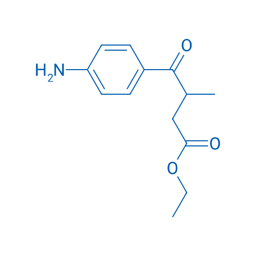 Ethyl 4-(4-aminophenyl)-3-methyl-4-oxobutanoate 1g