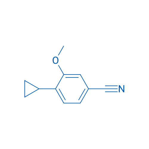 4-Cyclopropyl-3-methoxybenzonitrile 250mg