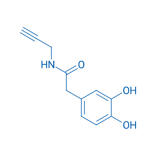 2-(3,4-Dihydroxyphenyl)-N-(prop-2-yn-1-yl)acetamide 5g