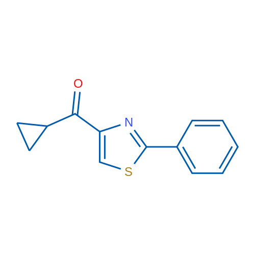 Cyclopropyl(2-phenylthiazol-4-yl)methanone 1g