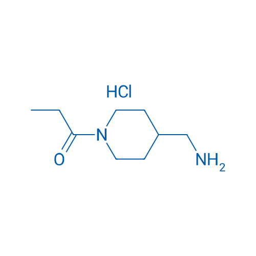 1-(4-(Aminomethyl)piperidin-1-yl)propan-1-one hydrochloride 1g