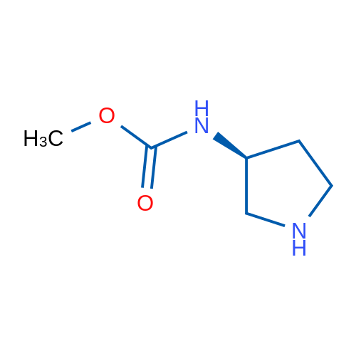 Methyl N-[(3S)-pyrrolidin-3-yl]carbamate 1g