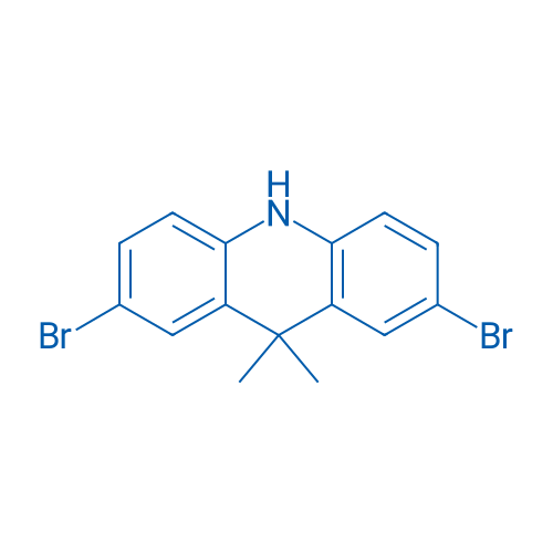 2,7-Dibromo-9,9-dimethyl-9,10-dihydroacridine 1g