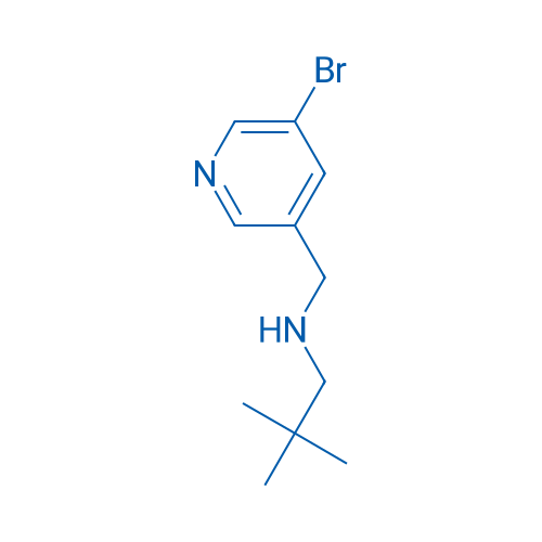 N-((5-Bromopyridin-3-yl)methyl)-2,2-dimethylpropan-1-amine 1g