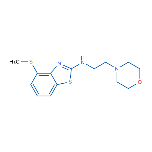 4-(methylthio)-N-(2-morpholinoethyl)benzo[d]thiazol-2-amine 5g