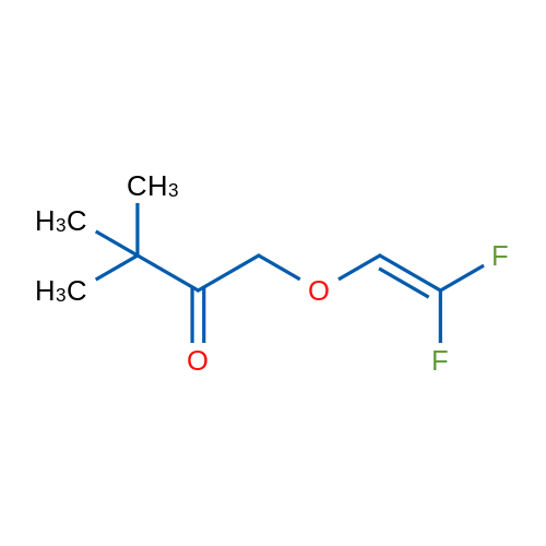 1-[(2,2-Difluoroethenyl)oxy]-3,3-dimethylbutan-2-one 1g