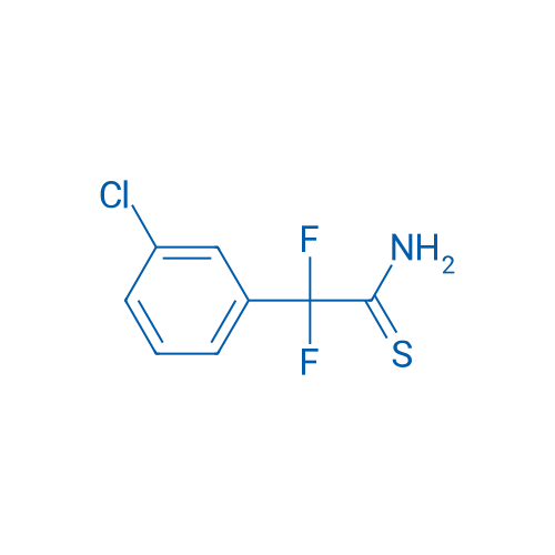 2-(3-Chlorophenyl)-2,2-difluoroethanethioamide 1g