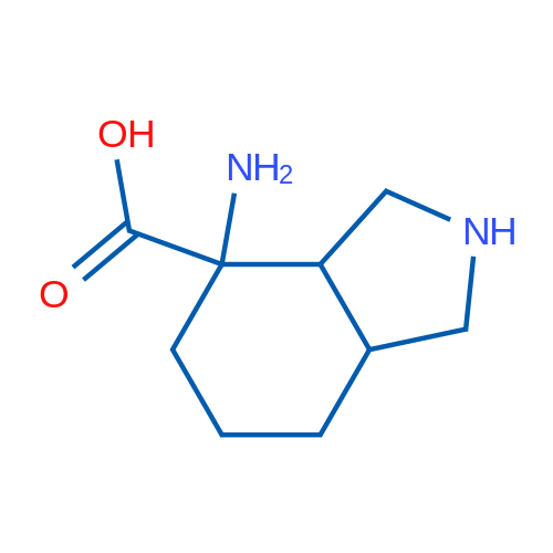 4-Aminooctahydro-1H-isoindole-4-carboxylic acid 250mg