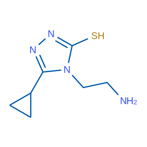 4-(2-Aminoethyl)-5-cyclopropyl-4H-1,2,4-triazole-3-thiol 1g