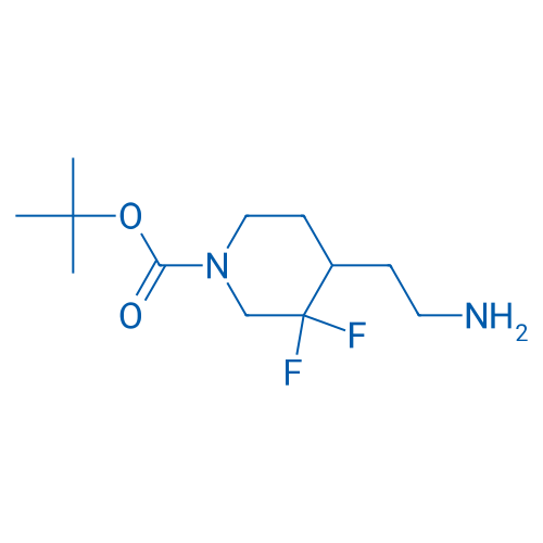 tert-Butyl 4-(2-aminoethyl)-3,3-difluoropiperidine-1-carboxylate 1g