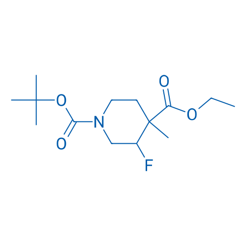 1-tert-Butyl 4-ethyl 3-fluoro-4-methylpiperidine-1,4-dicarboxylate 100mg