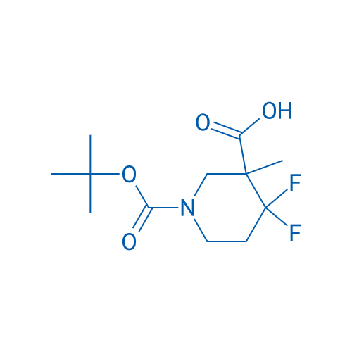 1-(tert-Butoxycarbonyl)-4,4-difluoro-3-methylpiperidine-3-carboxylic acid 1g