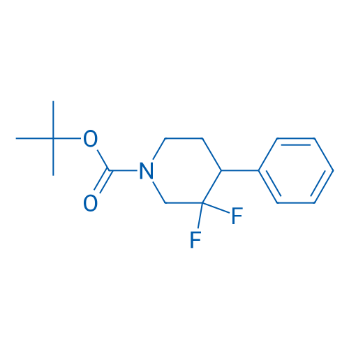 tert-Butyl 3,3-difluoro-4-phenylpiperidine-1-carboxylate 100mg