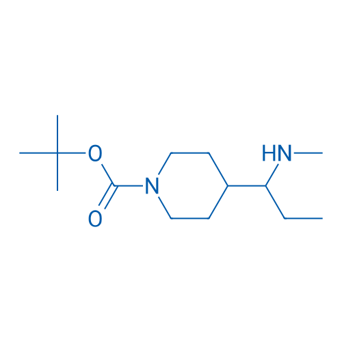 tert-Butyl 4-(1-(methylamino)propyl)piperidine-1-carboxylate 100mg