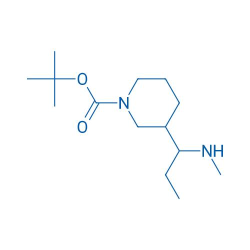 tert-Butyl 3-(1-(methylamino)propyl)piperidine-1-carboxylate 1g