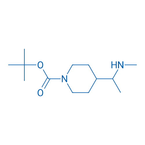 tert-Butyl 4-(1-(methylamino)ethyl)piperidine-1-carboxylate 250mg