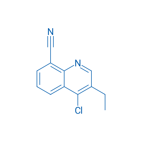 4-Chloro-3-ethylquinoline-8-carbonitrile 1g