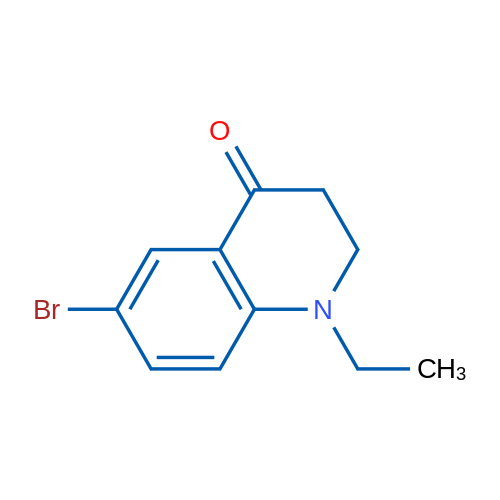 6-Bromo-1-ethyl-2,3-dihydroquinolin-4(1H)-one 1g