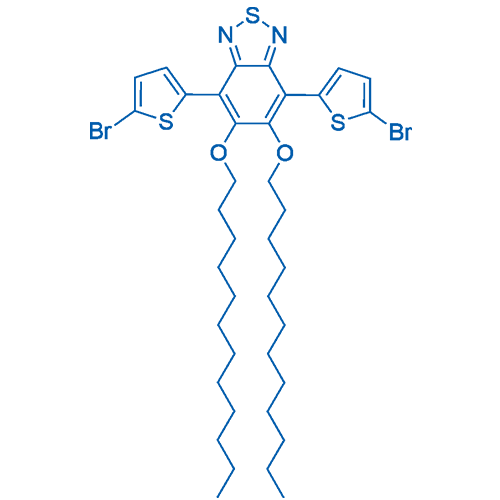 4,7-Bis(5-bromothiophen-2-yl)-5,6-bis(dodecyloxy)benzo[c][1,2,5]thiadiazole 250mg