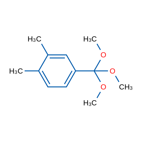 1,2-Dimethyl-4-(trimethoxymethyl)benzene 1g