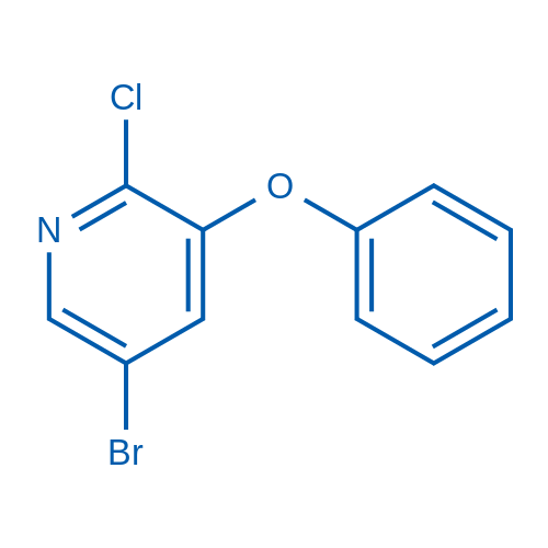 5-Bromo-2-chloro-3-phenoxypyridine 10g
