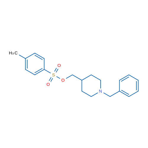 (1-Benzylpiperidin-4-yl)methyl 4-methylbenzenesulfonate 1g