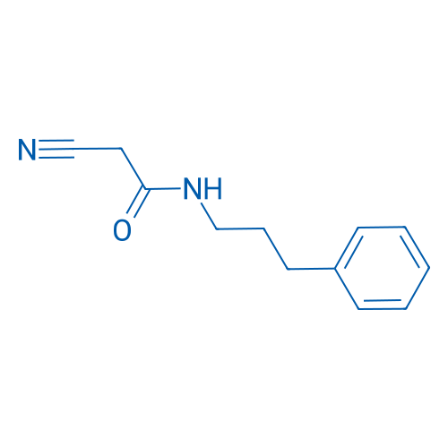 2-Cyano-N-(3-phenylpropyl)acetamide 5g