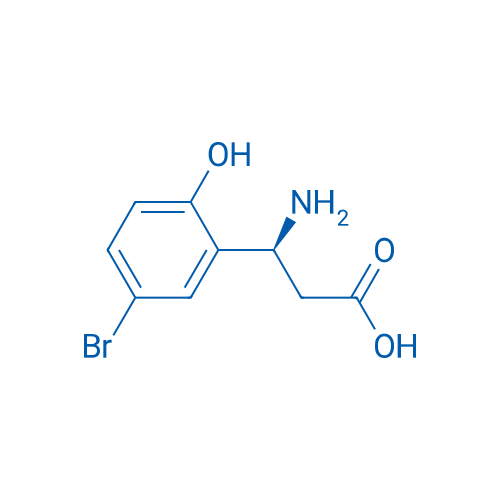 (3S)-3-amino-3-(5-bromo-2-hydroxyphenyl)propanoic acid 250mg