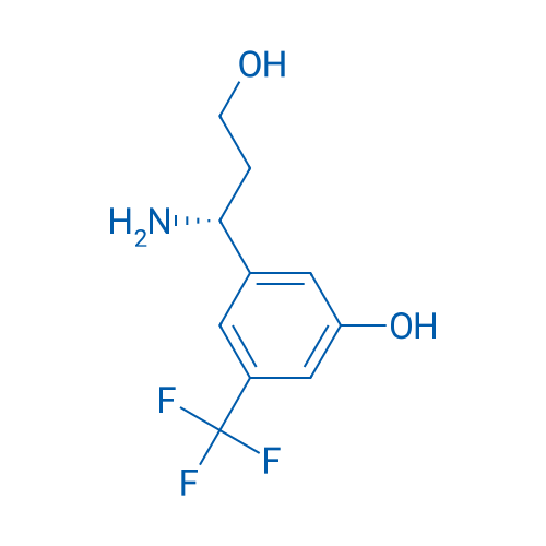 3-((1R)-1-amino-3-hydroxypropyl)-5-(trifluoromethyl)phenol 1g