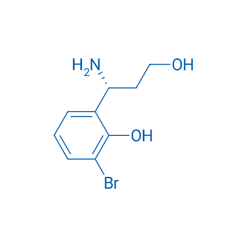 2-((1R)-1-amino-3-hydroxypropyl)-6-bromophenol 1g