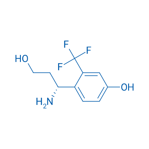 4-((1R)-1-amino-3-hydroxypropyl)-3-(trifluoromethyl)phenol 1g