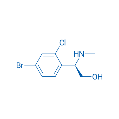 (R)-2-(4-bromo-2-chlorophenyl)-2-(methylamino)ethan-1-ol 250mg