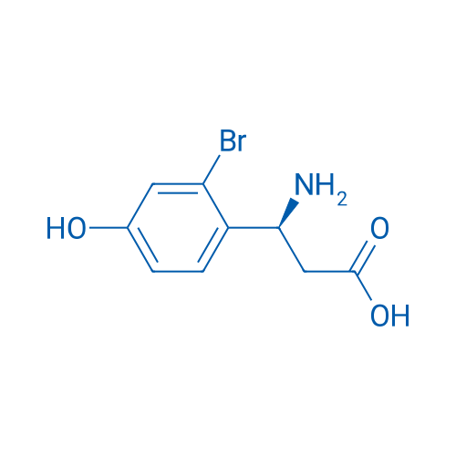 (3S)-3-amino-3-(2-bromo-4-hydroxyphenyl)propanoic acid 1g