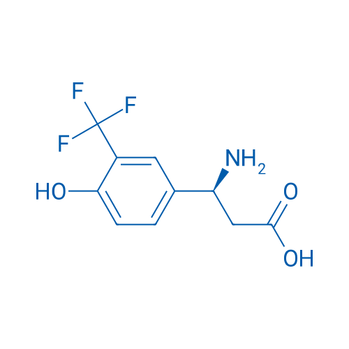 (3S)-3-amino-3-[4-hydroxy-3-(trifluoromethyl)phenyl]propanoic acid 250mg