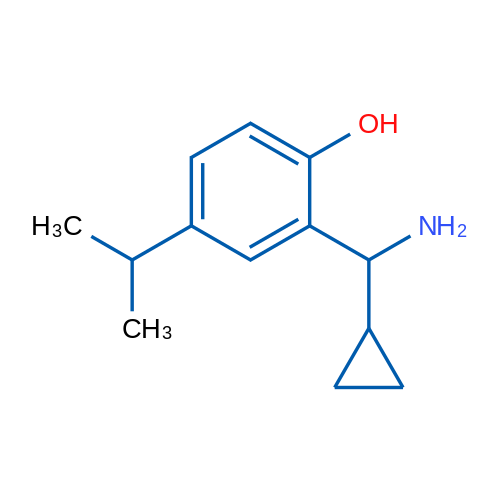2-[Amino(cyclopropyl)methyl]-4-(propan-2-yl)phenol 1g
