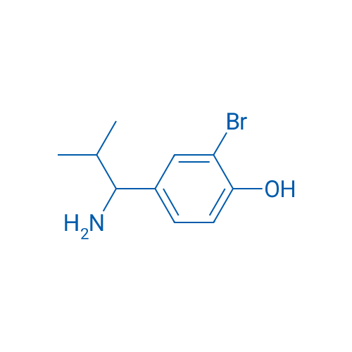 4-(1-Amino-2-methylpropyl)-2-bromophenol 1g