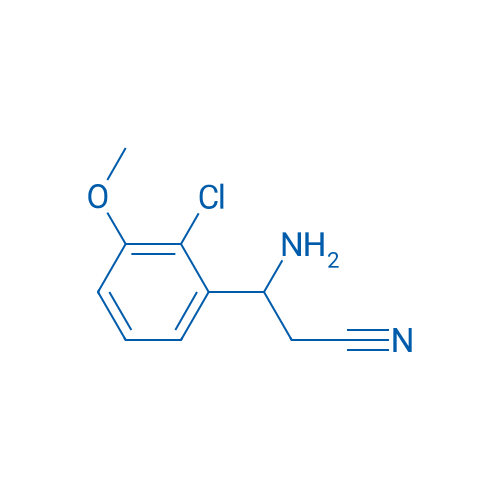 3-AMINO-3-(2-CHLORO-3-METHOXYPHENYL)PROPANENITRILE 1g