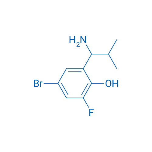 2-(1-Amino-2-methylpropyl)-4-bromo-6-fluorophenol 1g