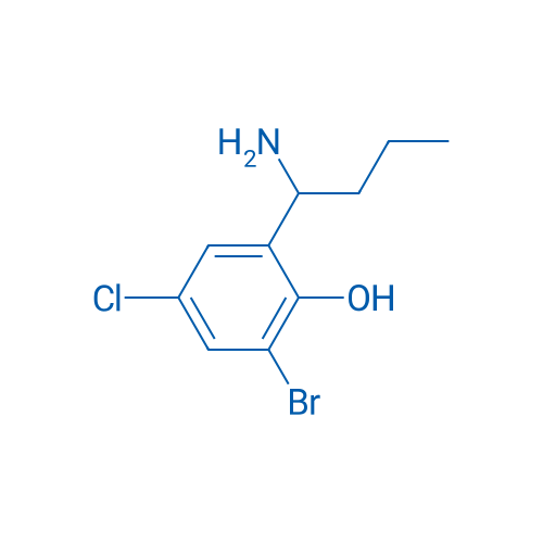 2-(1-Aminobutyl)-6-bromo-4-chlorophenol 1g