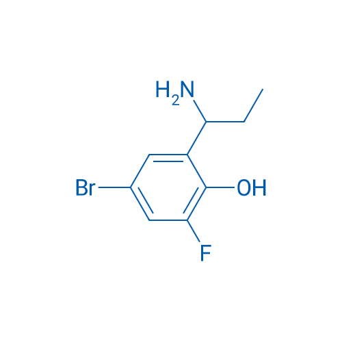2-(1-Aminopropyl)-4-bromo-6-fluorophenol 1g