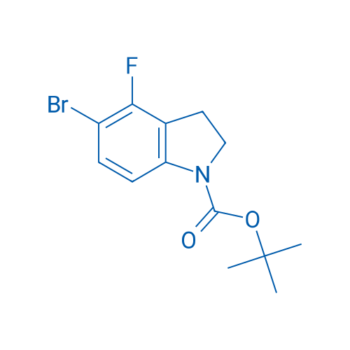 tert-Butyl 5-bromo-4-fluoroindoline-1-carboxylate 250mg