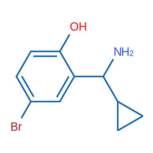 2-[Amino(cyclopropyl)methyl]-4-bromophenol 1g